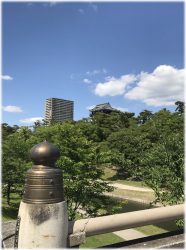 岡崎城風景